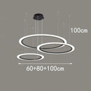 Axyaa LED Pendant Chandeliers Modern Indoor Lighting for Living & Dining Room
