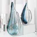 Axyaa Glass Vase: Light Luxury Dining Table & Living Room Flower Arrangement