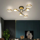 Axyaa Nordic LED Ceiling Light: Minimalist Design for Bedroom and Living Room Decor