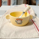 Axyaa Double Ear Cute Cartoon Bowl for Children's Dining - 4.4 inch Bowl