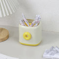 Axyaa Funny Big Mouth Pen Holder | Cute Cartoon Desktop Organizer Bin