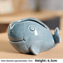Axyaa Marine Animals Ceramic Flowerpots Small Ashtrays Home Decoration