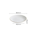 Axyaa Golden Edge Ceramic Tableware Set