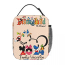 Axyaa Mickey Mouse Insulated Lunch Bag - Cute & Portable Thermal Cooler Box