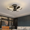 Axyaa Nordic Minimalist Ceiling Fan Lamp for Modern Living Spaces