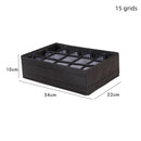 Axyaa Underwear Drawer Organizer Wardrobe Storage Box for Clothes, Bras, Socks