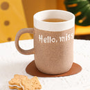 Axyaa Coarse Pottery Ceramic Cup Set | Creative Design High-value Water Mug