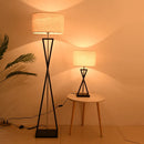 Axyaa Modern Minimalist Fabric Floor Lampshade for Home Lighting