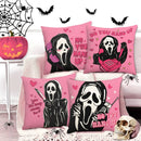 Axyaa Halloween Skull Pumpkin Head Cartoon Pillow Horror Ghosts Trick or Treat