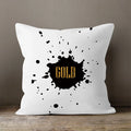 Axyaa Gold Heart Art Print Cushion Cover - Nordic Style Sofa Pillowcase