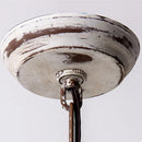 Axyaa Antique White Vintage Ceiling Chandelier E14 Pendant Lamp for Bedroom, Living Room, Offices