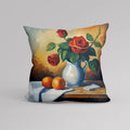 Axyaa Flower Pot Pattern Pillow Cover for Luxury Home Decor