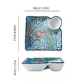 Axyaa Ceramic Dumpling Plate Set