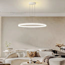 Axyaa Nordic Crystal Ring Chandelier for Home Indoor Lighting