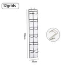 Axyaa Wall-Mounted Shoe Organiser Storage Rack with Mesh Pockets