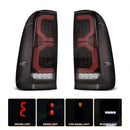 Toyota Hilux VIGO 2005-2014 Tail Lamps by Axyaa: Rear Driving Turn Signal Reverse Brake Lights