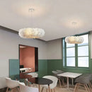 Nordic Feather Chandelier Pendant Light by Axyaa: Modern, Warmth, Eye Protection