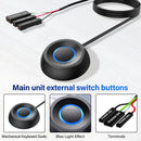 Axyaa Desktop Power On/Off Button Extension Cable for PC Motherboard Startup in Home Office