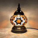 Turkish Mosaic Light Material Package Table Lamp - Axyaa Handmade Glass Gift