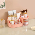 Axyaa Desktop Makeup Box: Compact Cosmetic Storage for Dressing Table & Organization.