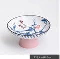 Axyaa High Foot Pastry Plate - Elegant Tea & Fruit Plate for Home