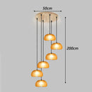 Axyaa Modern Stair Chandelier Pendant Lights Ceiling Lamp LED Chandeliers