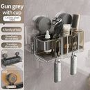 Axyaa Bathroom Toothbrush Holder Set with Storage Cups