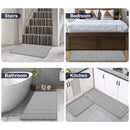 Axyaa Memory Foam Bathroom Rug Set | Soft Absorbent Non-Slip Mats