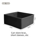Axyaa Drawer Organizers for Clothes, Underwear, Socks - Foldable Storage Bins