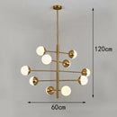 Modern LED Chandelier Pendant Lights for Dining Room by Axyaa