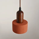 Axyaa Retro LED Dining Table Light - Small Round Modern Pendant Lamp