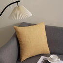 Axyaa Solid Cotton Line Pillow Case Soft Breathable Nordic Decor Pillow Cover