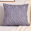 Axyaa Soft Plush Square Cushion Covers for Stylish Sofa Decor