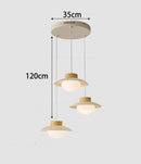 Axyaa LED Staircase Chandeliers - Modern Home Decor Pendant Light for Living Room