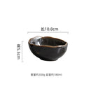 Axyaa Flame-Killed Ceramic Soup Pasta Salad Serving Bowls Set