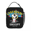 Axyaa Bicycle Merch Lunch Tote Bag Insulated Thermal Cooler Bento Box