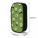 Axyaa Double Layer Pen Case - Monsters Mike And Sullivan Merch - Girl Make Up Bag