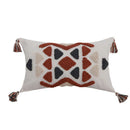 Axyaa Tufted Plush Tassels Cushion Cover for Stylish Home Decor