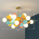Axyaa Luxury Sphere Chandelier for Living Room, Restaurant, Bedroom