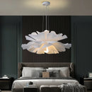 Axyaa Acrylic Flower Chandelier Pendant Light for Dining Bedroom Kitchen
