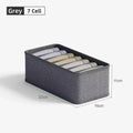 Axyaa Underwear Sock Bra Storage Box - 20/6/7/1 Grids Organizer Cabinets Drawers Pants