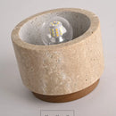 Axyaa Travertine Ceiling Lamp for Hallway & Aisel Stone Decor, Indoor/Outdoor Lighting Fixtures