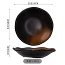 Axyaa Ceramic Fruit Plate for Western Salad and Vegetables