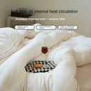 Axyaa Winter Quilt with Glutinous Cotton, Australian Wool, and Soybean Fiber - Warm & Thick