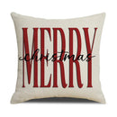 Axyaa Snowman Christmas Tree Pillow Cover for Festive Home Decor