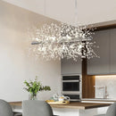 Axyaa Dandelion Crystal Light: Luxury Starry Sky Lighting for Living Room, Restaurant, Bedroom