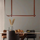 Axyaa LED Chandelier: Vintage Art Deco Minimalist Dinning Room Light