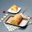 Axyaa Carbon Steel Non-Stick Baking Pan 33cm x 24cm - Oven Tray for Baking Variety of Foods