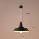 Axya Retro Pendant Lights: Industrial Vintage Style for Home, Office, or Cafe