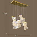 Axyaa Nordic Dining Room Chandelier Ceiling Light Stair Interior Lighting